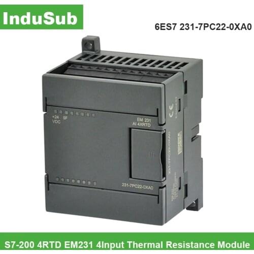 Compatible 6ES7 231-7PC22-0XA0 S7-200 4RTD EM231 4Input Thermal Resistance Module