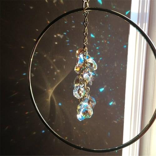 Gorgeous Crystal Cluster Set Sun Catcher Rainbow Maker Beautiful Brilliant Rainbows Dance Window Hangin Your Suncatcher forHome