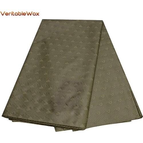 Veritablewax 5 Yards/Lot Polyester Jacquard Fabric 2021 Bazin Riche Newest Robe Fabric for Men or Women Cloth for Sewing CS3268