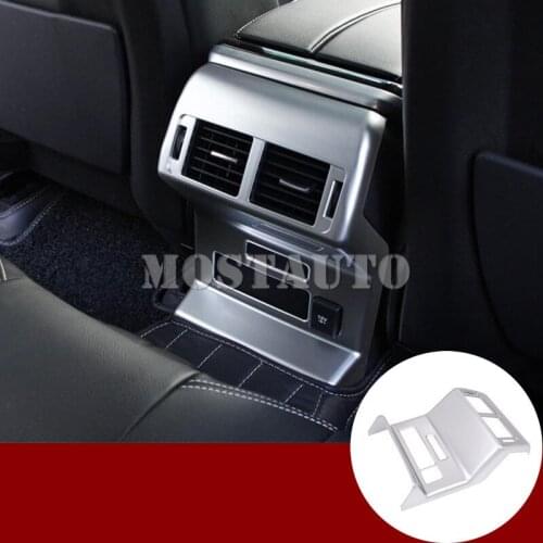 For Land Rover Range Rover Velar Inner Console Rear Air Vent Outlet Cover Trim 2017-2020 1pcs Car Accessories Interior Car Decor