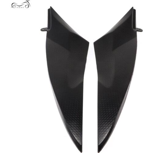 1Pair Black Left & Right Gas Tank Side Cover Panel Cowl Fairing For Yamaha 2006 2007 YZF R6 YZFR6 R6 2006-2007 06 07
