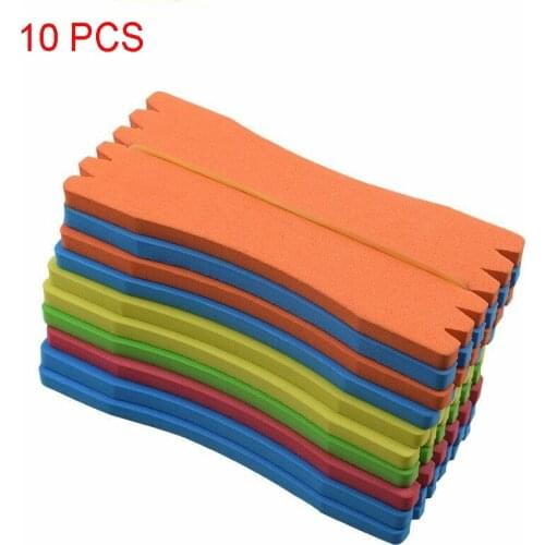 10Pcs Foam Fish Winding Storage Boards Line Fishing Lure Trace Wire Holders Carps Plate Hook EVA Fishing Tackle Accessories