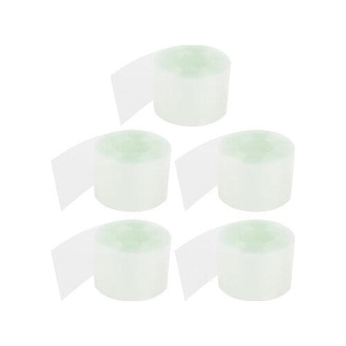 5Pcs 2Meters 23mm Width PVC Heat Shrink Wrap Tube Clear for 1 x AA Battery