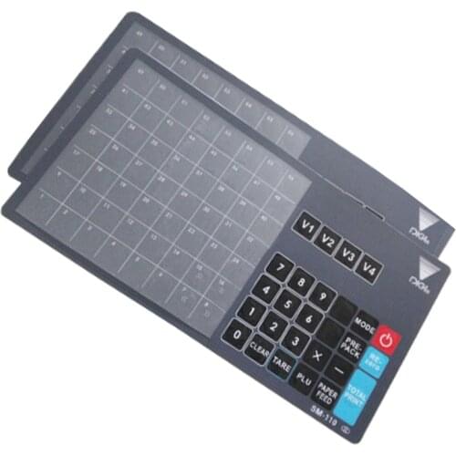 Keyboard Film For Digi SM-110 SM-110P SM-110P SM110 New Electronic Scale Keyboard Skin,5pcs/lot