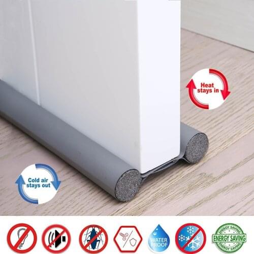Door Bottom Sealing Strip Guard Sealer Stopper For Door Sound Dust Proof Blocker And Protection Cold Air Draft Easy To Install