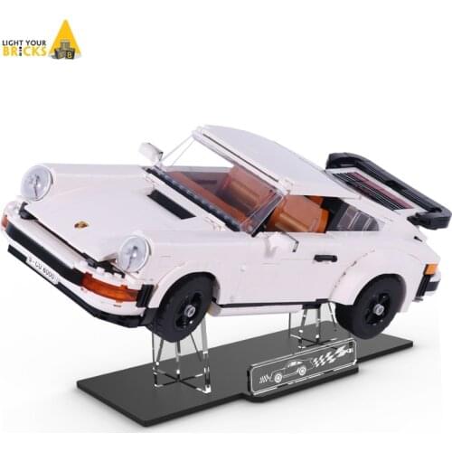 Acrylic Display Stand for Creator Expert 10295 High-tech Retro Sports Car Super Racing Classic Vehicle 911(Not include the mode)