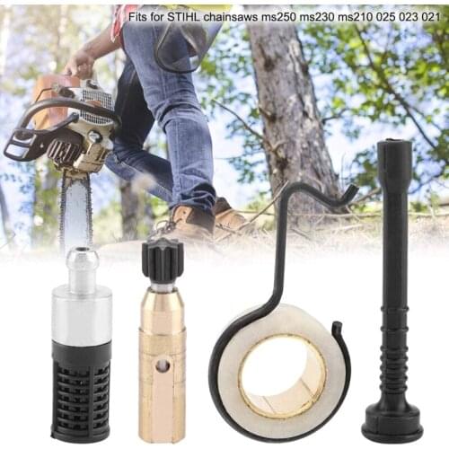 Chainsaw Oil Pump Worm Gear Oil Pipe Filter Set Accessory Kits for stIHL MS 250 E7CB