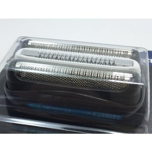 32B Black Shaver Foil &Cutter Shaver Head for Braun 3000 Series 3 320 330 340 380 390 3090CC 350CC 320S 330S Cassette Mesh Grid