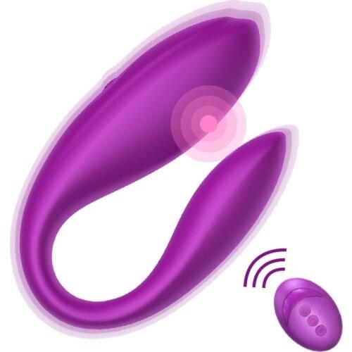 U Type Dual G Spot Vibrator For Women Vagina Massage Clitoris Stimulate Vibrator USB Masturbate Erotic Adult Sex Toy for Women