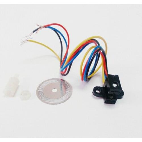 Photoelectric Speed Sensor Encoder Coded Disc code wheel for Freescale Smart car