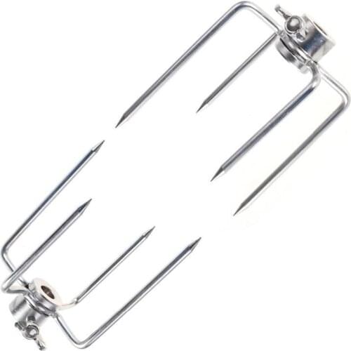 BBQ Grill Rotisserie Electric BBQ Motor Metal Outdoor Spit Roaster Rod Charcoal Pig Chicken Beef Camping Picnic Tools