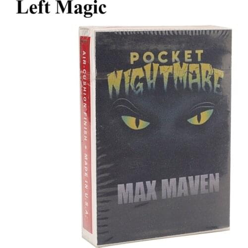 Pocket Nightmare By Max Maven - Magic Tricks Stage Close-Up Magic Fun Mentalism Illusion Gimmicks Props Accessories