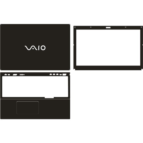 Carbon fiber Skin Sticker Cover For Sony SVS15 SVS151c1gl SVS1512 SVS1512z9eb SVS151j11m SVS1511 SVS1513 old version