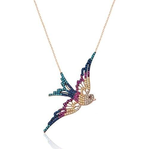 Papatya Silver Gold Pendants