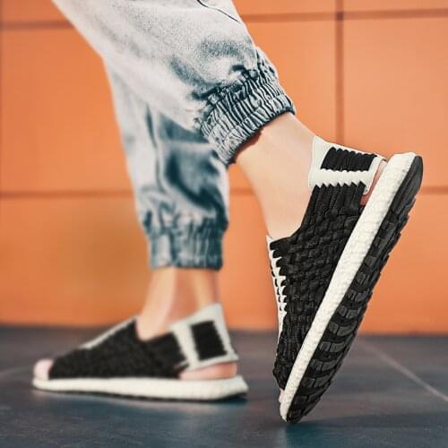 Beach Flip Flops Sport Shoe Breathabl Breathable Work Shoes Mesh 2020 New Men Casual Mens Sneakers Summer