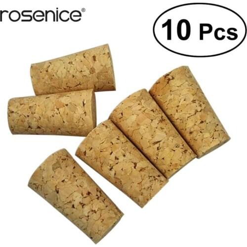 10 Pcs Natural Wooden Wine Corks Premium Straight Cork Stopper Excellent for Bottled Wine