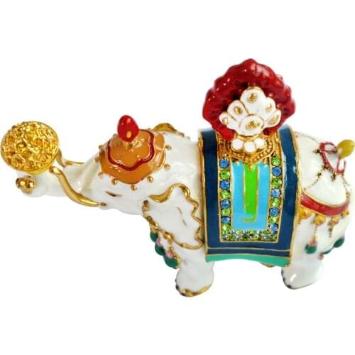 Feng Shui Product - Tibetan statue elephant for wealth health and good luck J2053