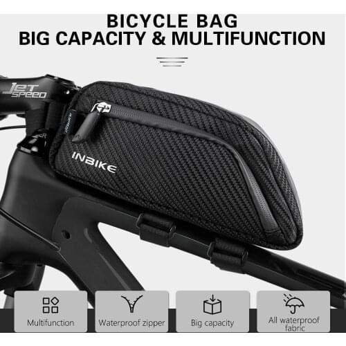 Inbike 2021 Bike Bag Multifunction Bicycle Bag Waterproof Big Capacity MTB Bycicle Accesories Cycling Bikepacking