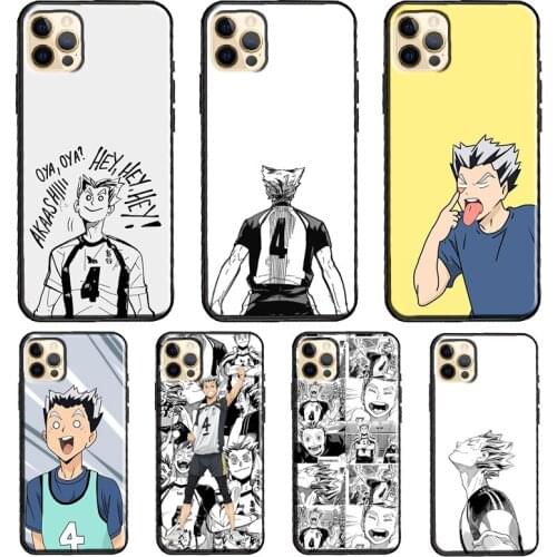 Bokuto Haikyuu Phone Case For iPhone 11 Pro Max XS XR X 12 Mini SE 2020 6S 7 8 Plus 12 Pro Max Cover