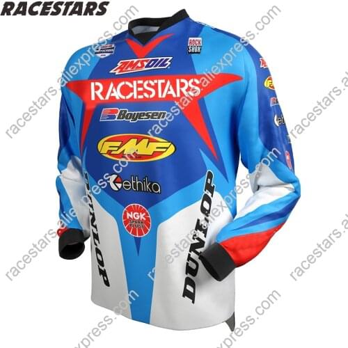 RACESTARS 2020 Maillot Ciclismo Moto Jersey DH motocross jersey Bicycle MX MTB spexcel Off Road Mountain Bike downhill Jersey