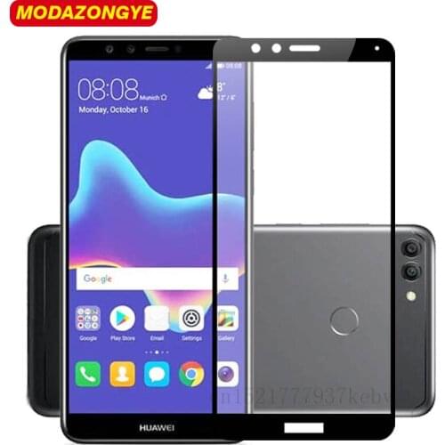 Tempered Glass Huawei Y9 2018 Screen Protector Huawei Y9 2018 Tempered Glass Huawei Y9 2018 Y92018 Glass Film Full Cover