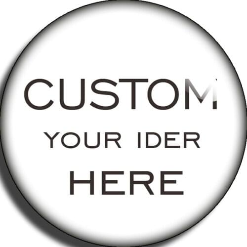 LUWELLEVER Custom 10mm 12mm 14mm 16mm 18mm 20mm 25mm Round Glass Cabochons Jewelry Findings Snap Button Jewelry Component