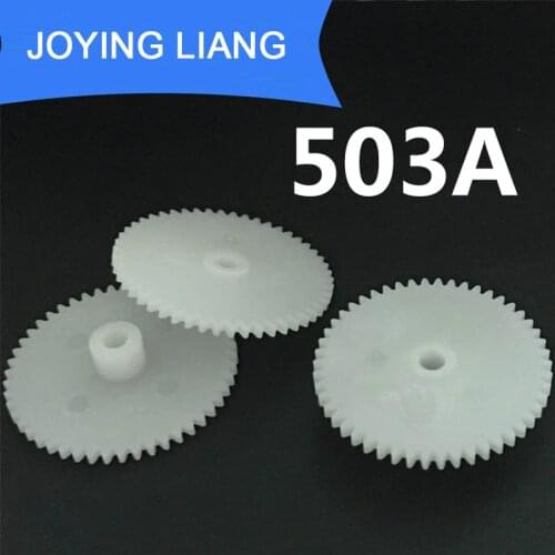 503A 0.5M 26MM Gear Modular 0.5 50 Teeth Plastic Gear Wheel Toy Accessories 10pcs/lot