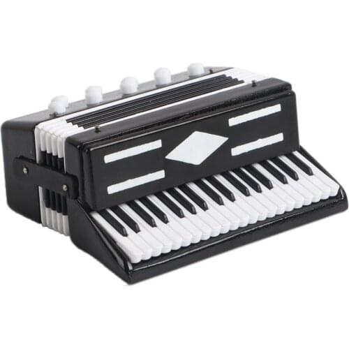 1:12 Miniature Accordion Dollhouse Decoration Gift Collection for Friends