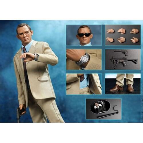 PT-sp08 1/6 Agent 007 Daniel Craig Figure Model PRESENT TOYS 12'' Male Soldier Action Doll Full Set Toy Pre-order