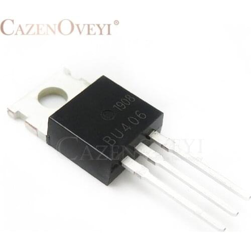 10pcs/lot BU406TU BU406 TO-220 In Stock