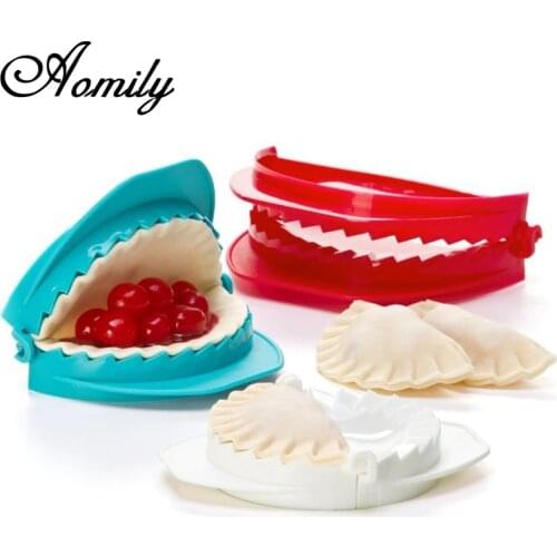 Aomily 3 pcs/Set Dumpling Moulds Dough Press Ravioli Fruits Pie Mould Home Kitchen DIY Pastry Baking Cooking Tools Kitchenware