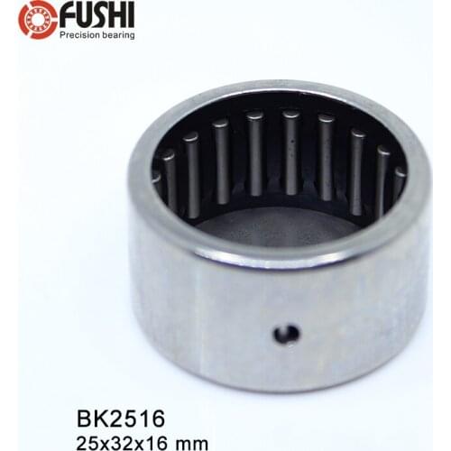 BK2516 Needle Bearings 25*32*16 mm ( 5 Pc ) Drawn Cup Needle Roller Bearing BK253216 Caged Closed ONE End 5941/25