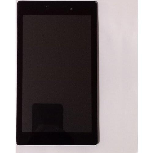 For Lenovo Tab 2 A7-10 A7-10F A7-20 A7-20F LCD Display Monitor Panel + Touch Screen Digitizer Sensor Glass Assembly with Frame