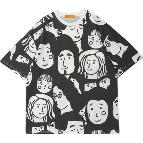 T Shirt Summer Casual Short Sleeve Men Oversized Harajuku T-shirt Homme Hip Hop Loose Streetwear Cotton Tshirt Tees Tops