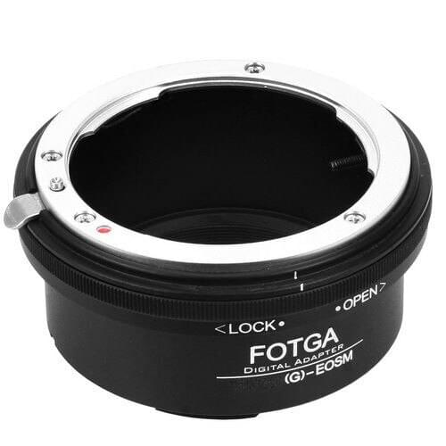 FOTGA Infinity Focus Adapter Ring for Nikon G AF S Mount Lens to Canon EOSM EOSM2 EOSM3 M M2 M3 M5 M6 M10 Mirrorless Camera