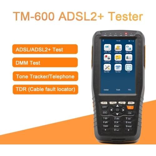 All in One Multi-functional ADSL2 Tester ADSL Installation Maintenance with Tone Tracker and TDR Cable Fault Locator