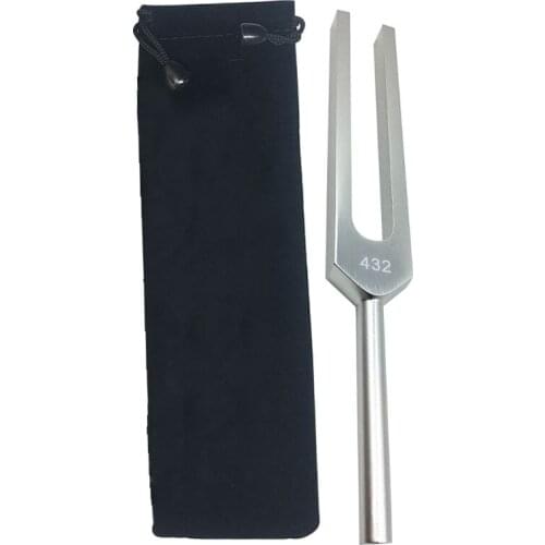 2021 New 432 Hz Tuning Fork with carry pouch for Ultimate Healing and Relaxation