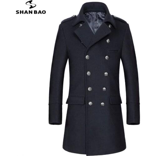 Мужские утепленные пальто SHAN BAO China At AliExpress