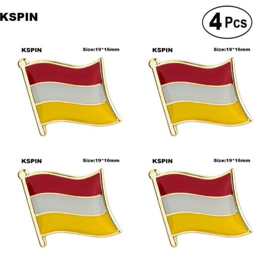 Flag Lapel Pin Flag badge Brooch Pins Badges 4Pcs a Lot