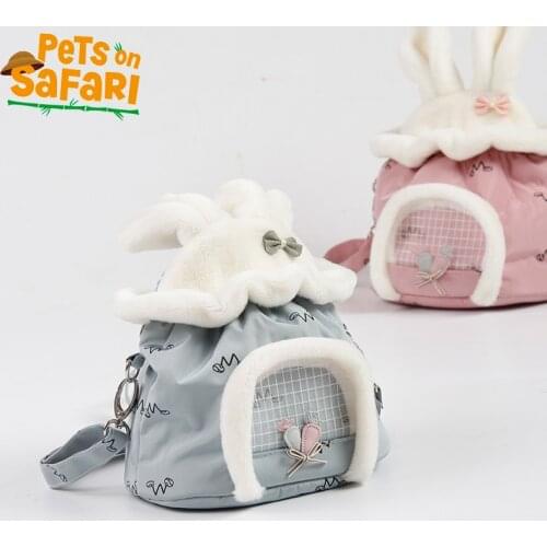 Pet Bag Small Pet Carrier Bag Portable Hamster Outing Travel Carrier Bag Single Shoulder Children Backpack
