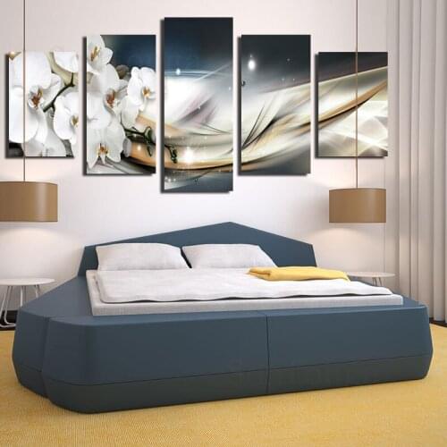 Light Luxury Flower No. 10 Decorative Painting Simple Style Modern Porch Living Room Corridor Study Room Hotel Decoration