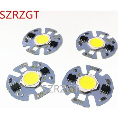 LED COB Chip Lamp 3W 5W 7W 9W 220V Input Smart IC No Driver High Lumens For DIY LED Flood Light Downlight Spotlight 32MM