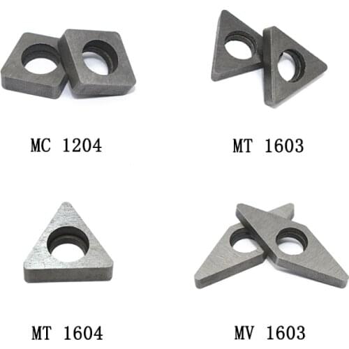 10PCSMT1603 MT1604 Carbide Shim Seat For Turning Inserts TNMG1604 Accessories CNC knife pad for CNC Turning Tool