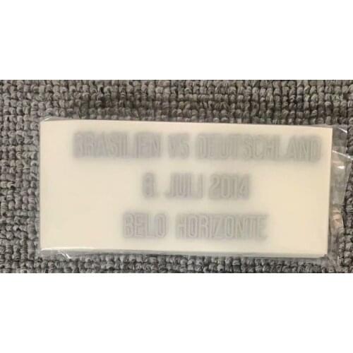2014 Germany Match Details Germany vs Brazil Printing Soccer Patch Badge