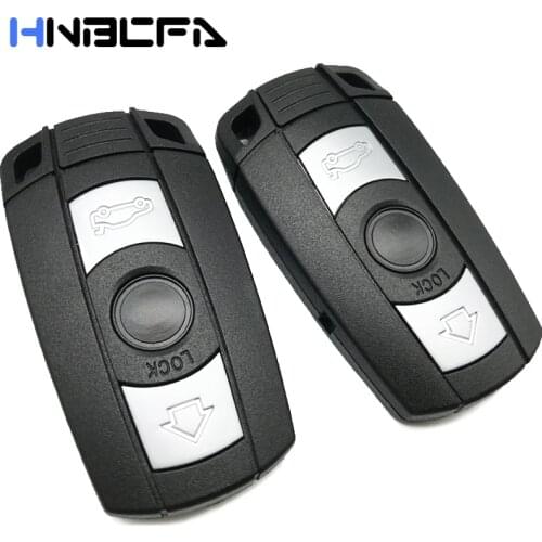 Car Smart key shell For BMW E61 E90 E82 E70 E71 E87 E88 E89 X5 X6 For 1 3 5 6 Series Replace 3 Buttons Remote Key Fob Case Cover