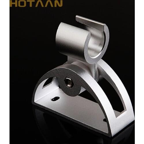 Free Shipping 1 pc/lot Solid Aluminum Wall Mounted Hand Shower Holder Hook Pedestal Bracket In Wall Shower Accessories,YT-5138