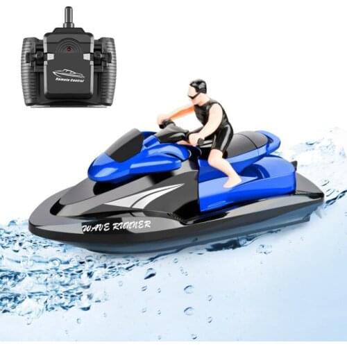 Rapid Rc Boat 2.4G Remote Control Motorboat 20KM/H Brushless Motor High Speed Electric Rc Boats Model Water Toys