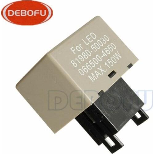 For Lexus Toyota Scion Subaru Signal Light 8-Pin LED Flasher Relay Module Fix 81980-50030 066500-4650
