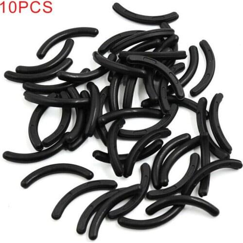 10Pcs Makeup Tools Eyelash Curler Refill Pad Elastic Professional Cushion Smooth Replacement Parts Silicone Strip Easy Install
