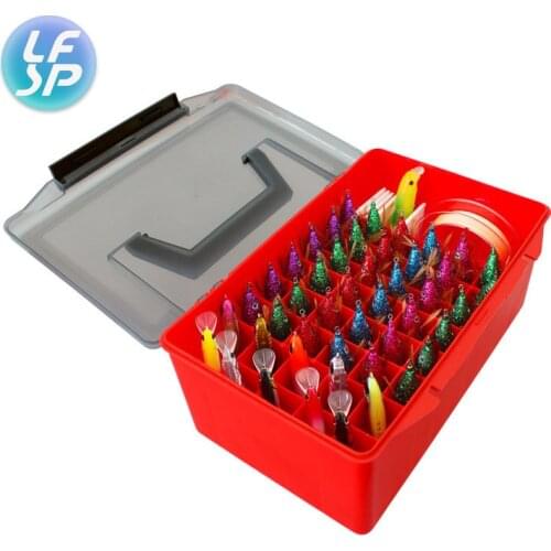 Fishing Tackle Box PVC High Quality Fishing Box Gear Accessories Storage Box Case Fishing Tackle Box Accessories
